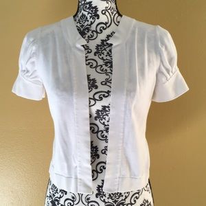 Banana Republic Short Sleeved Cropped Cardigan